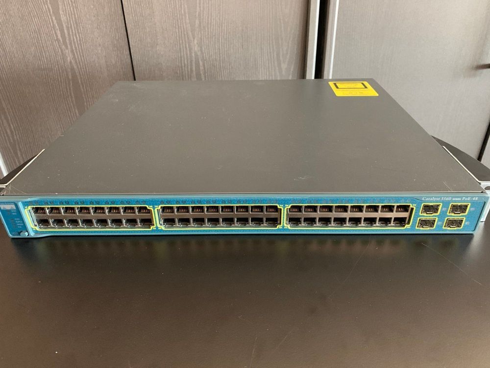 Cisco Catalyst 3560 48 Port PoE Switch Kaufen auf Ricardo