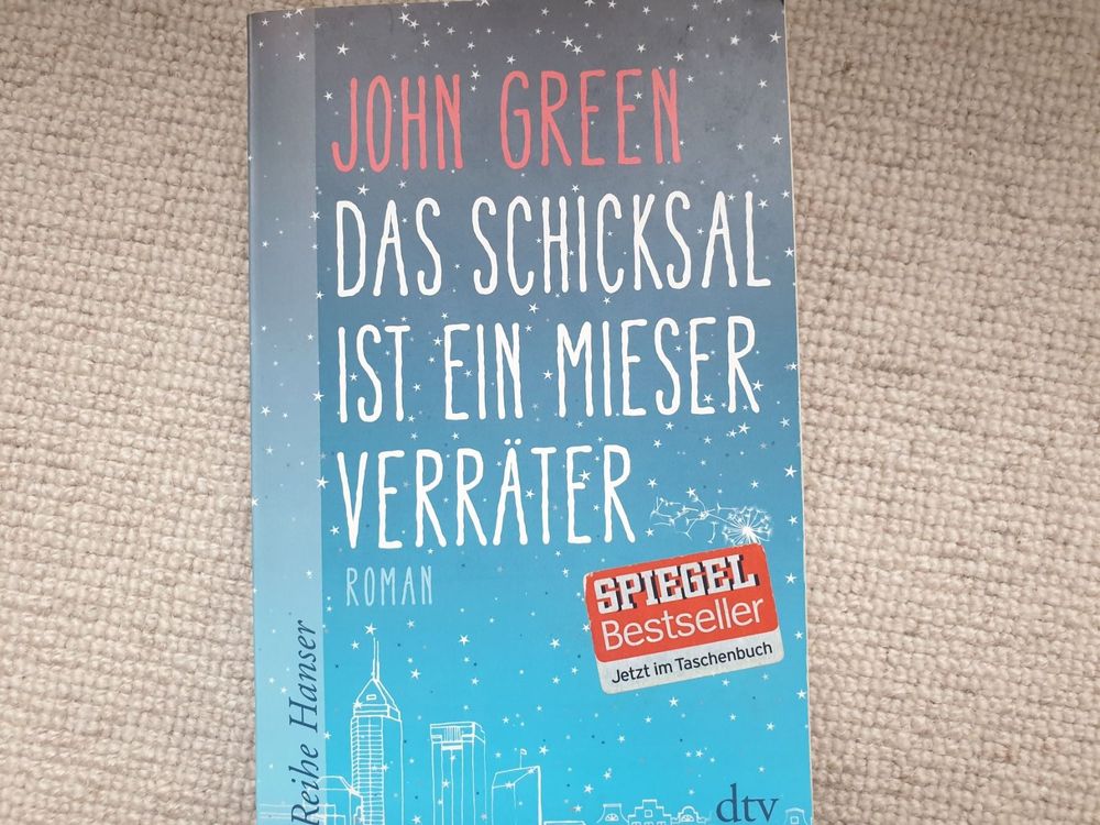 Das Schicksal Ist Ein Mieser Verräter Buch Kapitel 1 Zusammenfassung www.ricardo.ch