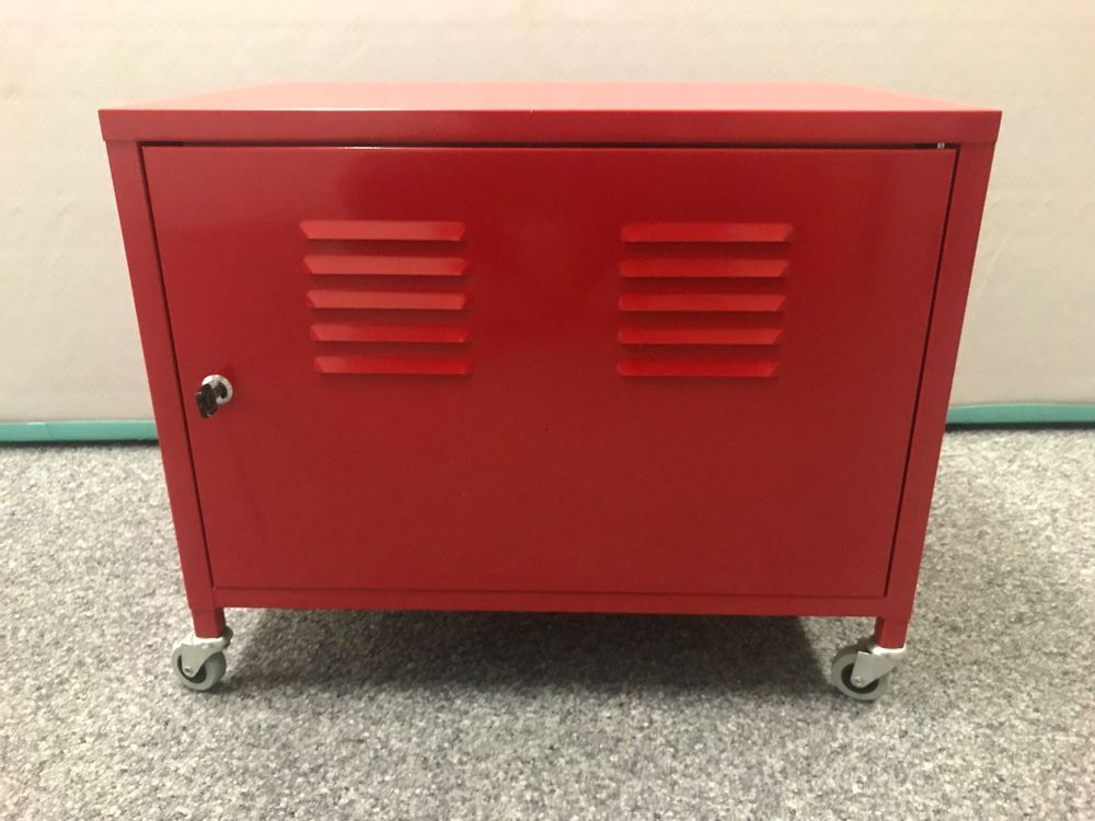 Ikea PS Kommode Rot auf Rollen | Kaufen auf Ricardo