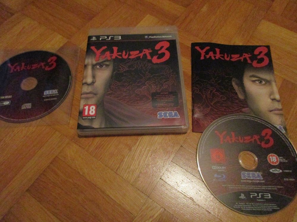 PS3 Game Yakuza 3 1