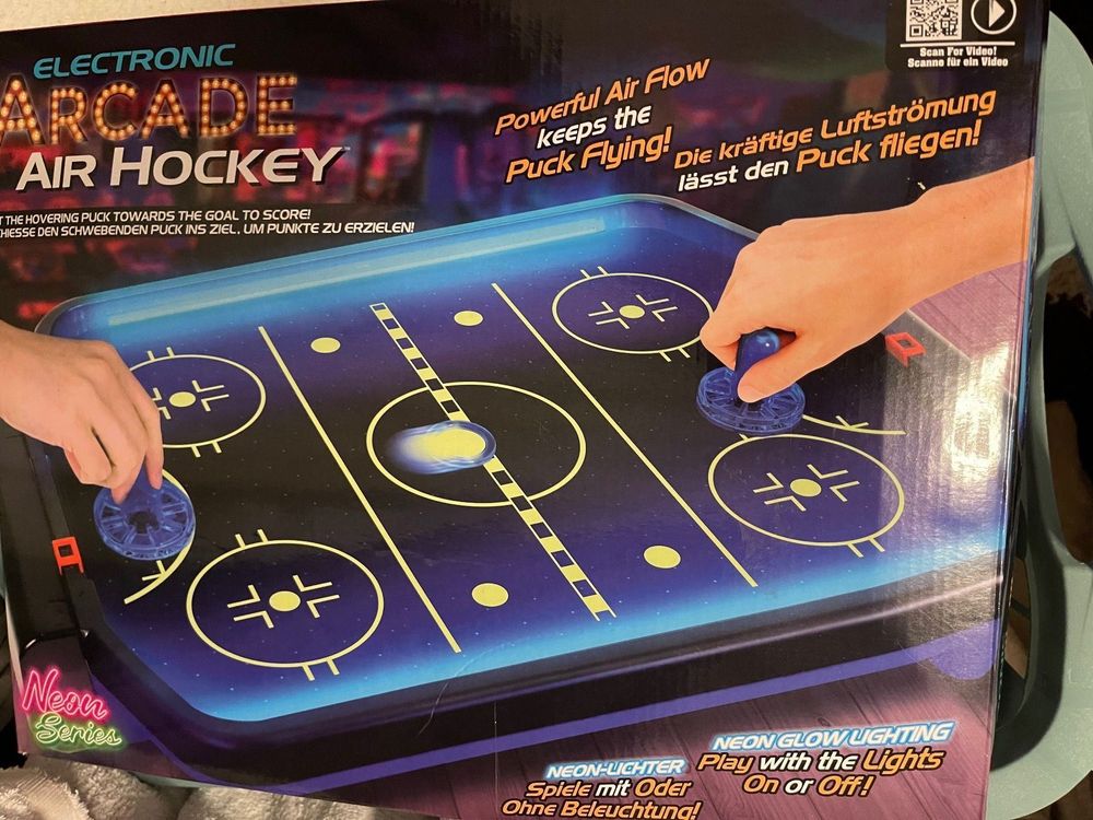 Electronic Arcade Air Hockey Neon Series Kaufen auf Ricardo