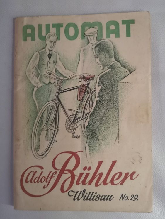 Katalog Automat Adolf Bühler Willisau Kaufen auf Ricardo