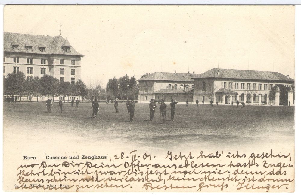 Militärkarte Caserne und Zeughaus Bern Kaufen auf Ricardo