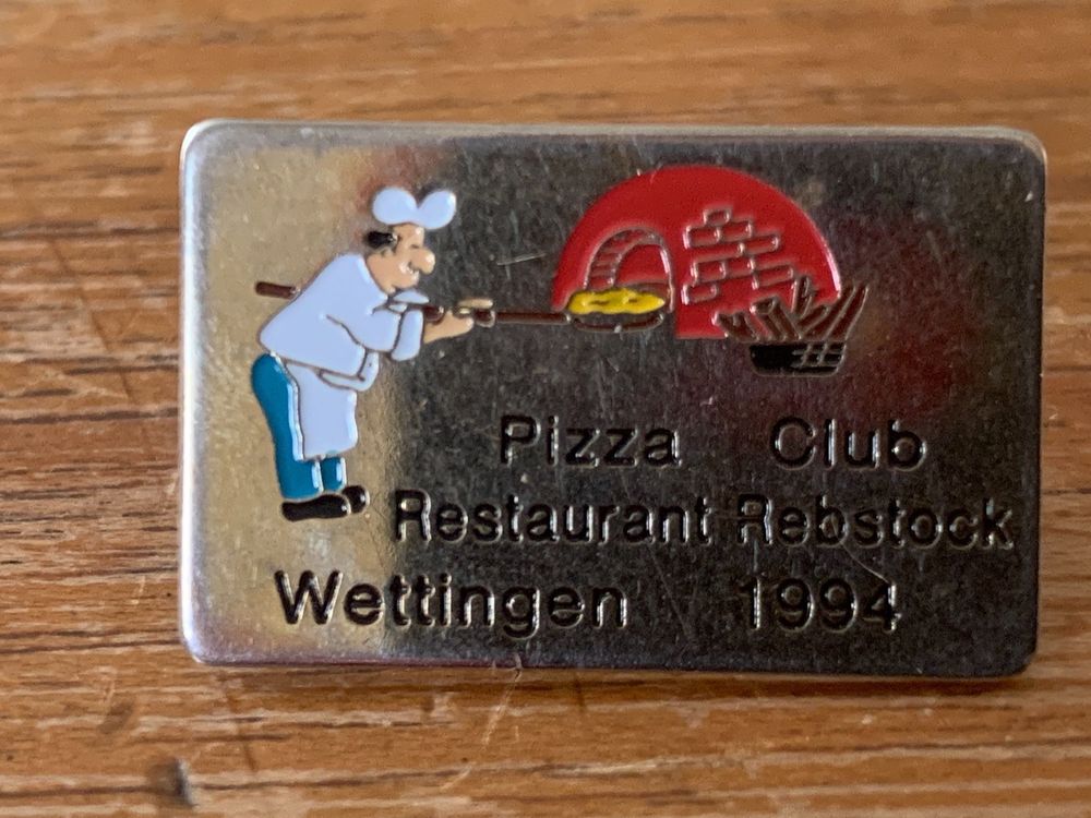 Pin Restaurant Club Rebstock 1994 1