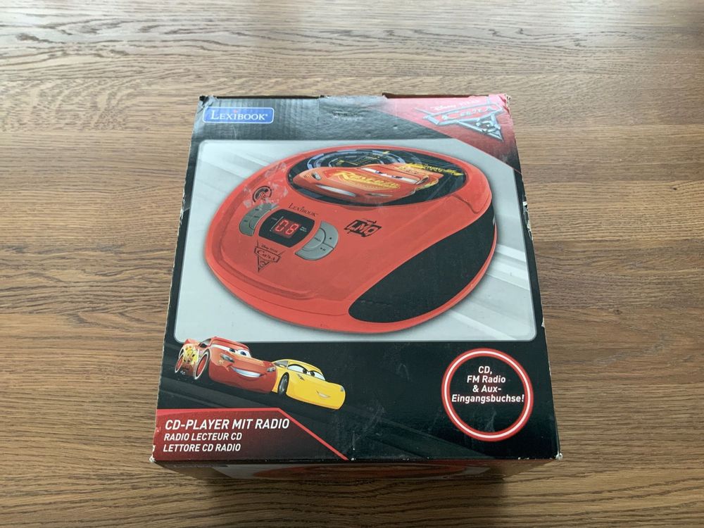 Lightning McQueen CD/FM/Aux Player Kaufen auf Ricardo