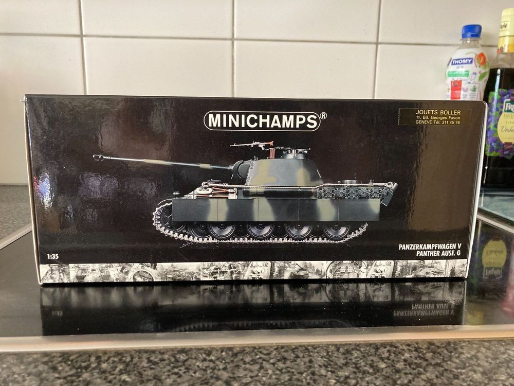 Minichamps Panzerkampfwagen V Jagdpanther Wintertarnung NEU & OVP Art. 350019021