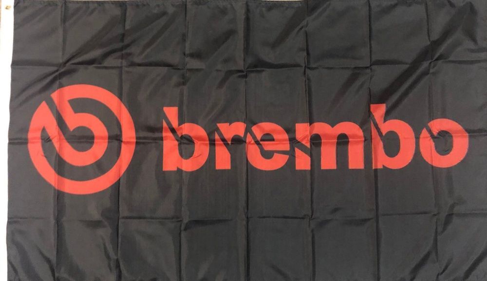 Brembo Fahne 150 x 90 cm Bremsscheibe 1
