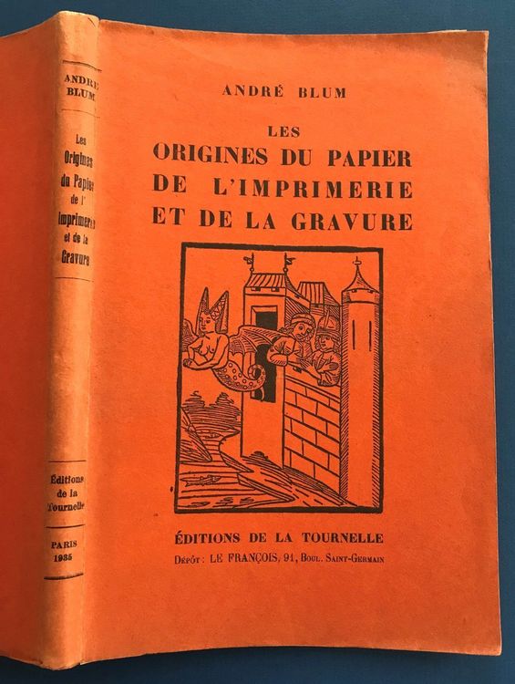 Le Papierl‘mprimeriela Gravure 1935 Acheter Sur Ricardo 3042