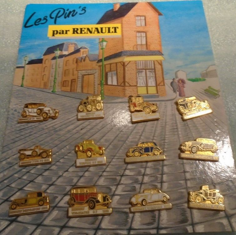 Pin's Renault Alpine Restellini - Vintage, Collection Auto