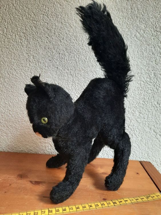 Ancien Chat Bourre Avec De La Paille Acheter Sur Ricardo