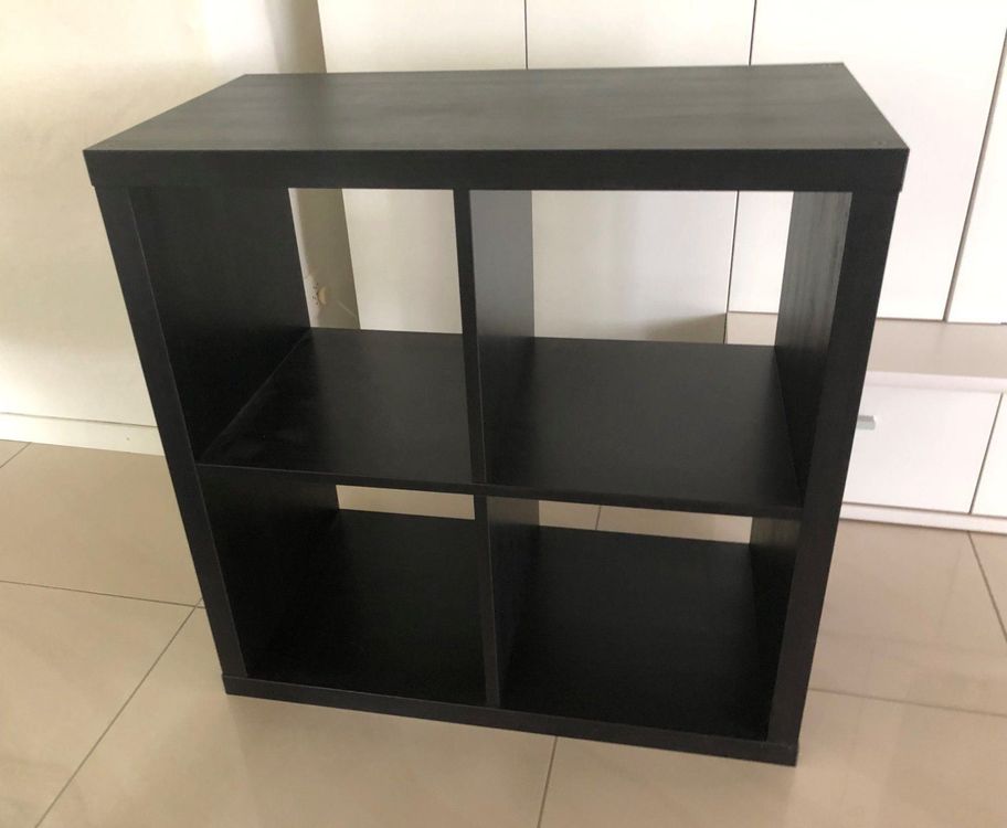 IKEA Kallax 2x2 schwarzbraun Acheter sur Ricardo