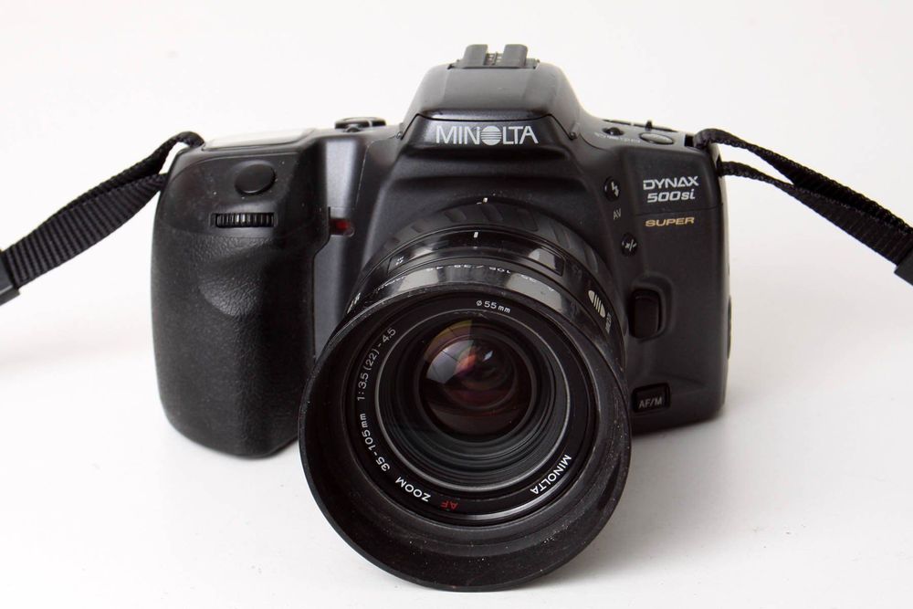 Lot 2 Appareils Photo Minolta Dynax 500si - 35mm - Non Testés - Occasion