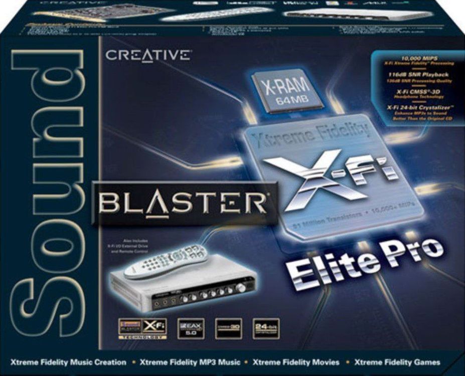 Creative Sound Blaster X-Fi Elite PRO | Kaufen auf Ricardo
