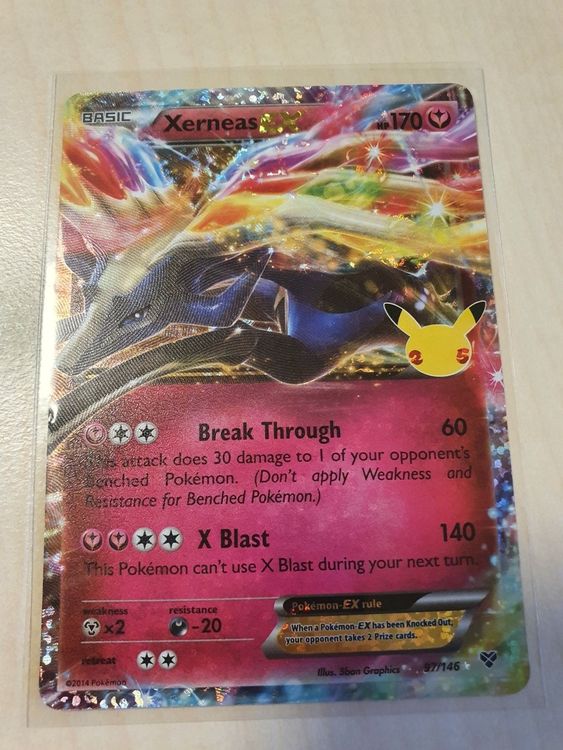 Xerneas Ex Pokemon Celebrations Acheter Sur Ricardo