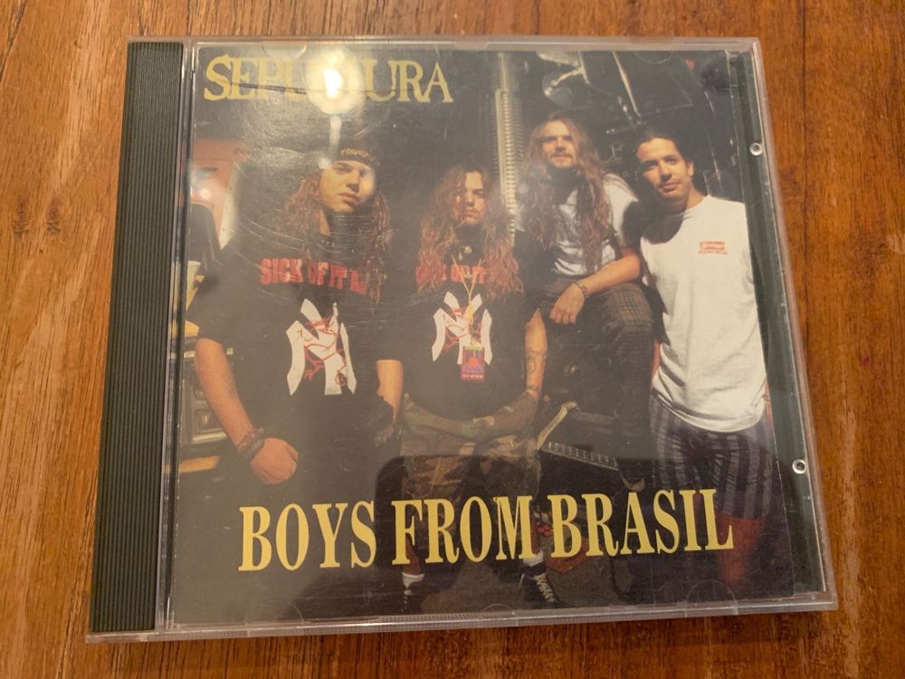 Sepultura Boys From Brasil CD Album 1
