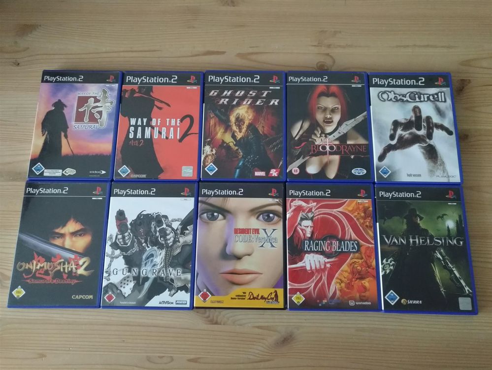 10 Action Horror Spiele für PS2 Sammlung Kaufen auf Ricardo