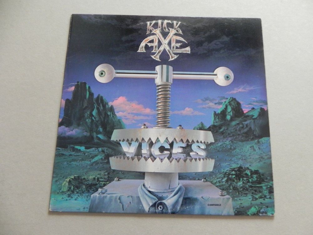 LP Canada Heavy Metal Band Kick Axe 1984 Kaufen auf Ricardo