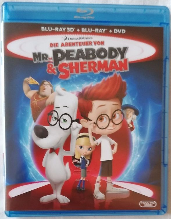 Mr. Peabody & Sherman Blu-ray 3D 3-Disc | Kaufen Auf Ricardo