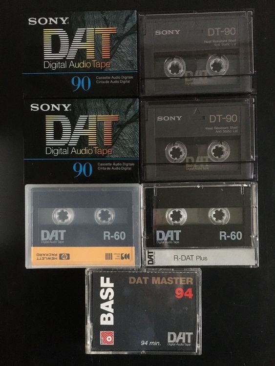 7 Stück DATKassetten, Neu Kaufen auf Ricardo