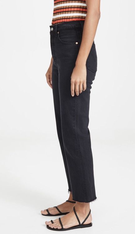 levi's ribcage crop flare jean