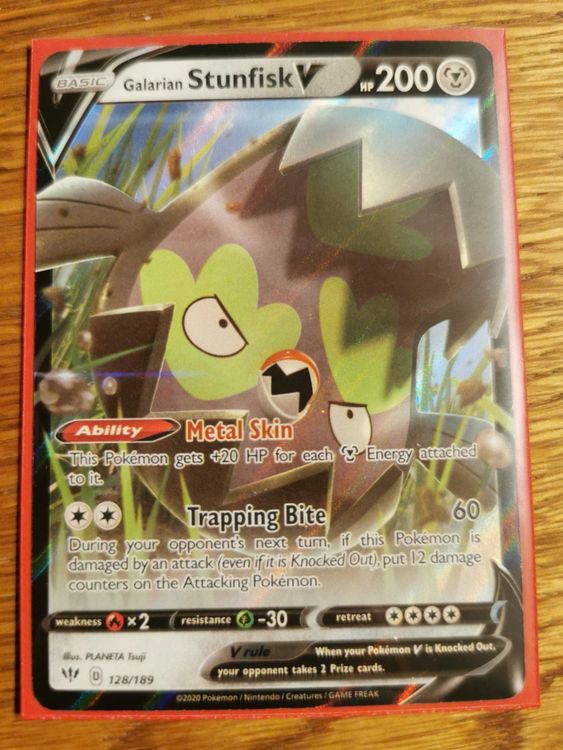 Galarian Stunfisk V Kaufen auf Ricardo