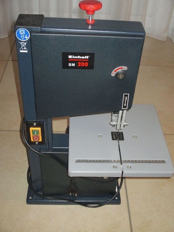 bandsäge einhell bm 200