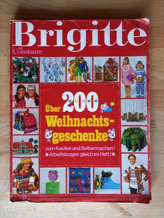 Brigitte mit Constanze 1972 Weihnachten Kaufen auf Ricardo