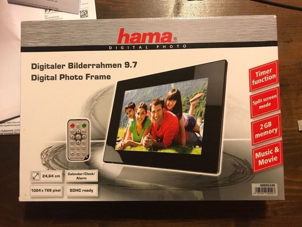 Hama Digital Bilderrahmen:  Zeichnen lernen mit Spaß!