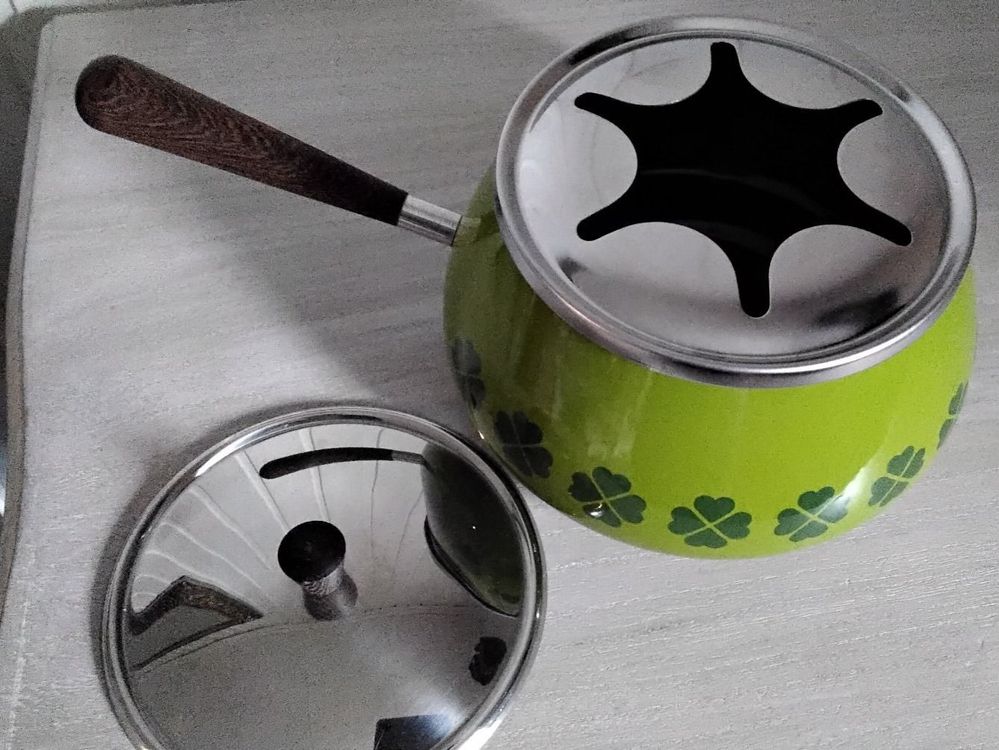 FondueChinoise Pfanne VZug vintage Kaufen auf Ricardo