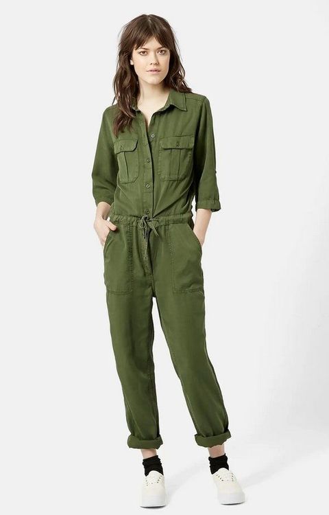 Topshop utility jumpsuit clearance