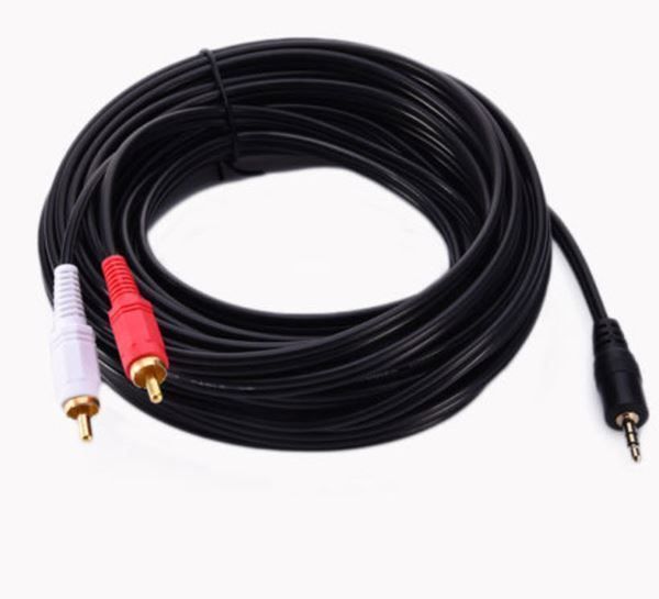 3m AUX Audio Kabel Cinch Klinke 3,5mm Kl 1