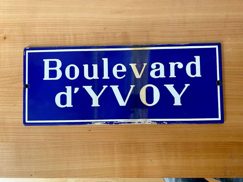 Plaque de la ville de Genève,Bd Yvoy Kaufen auf Ricardo