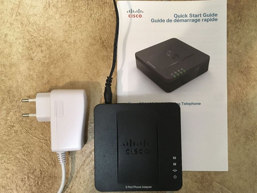 Cisco SPA112 Voip Analog Telefon Adapter Kaufen auf Ricardo