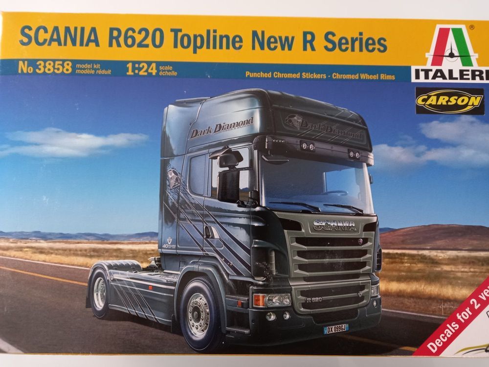 Camion Scania R620 Topline 1:24 Italeri – Kit Maquette IT3858 – Neuf
