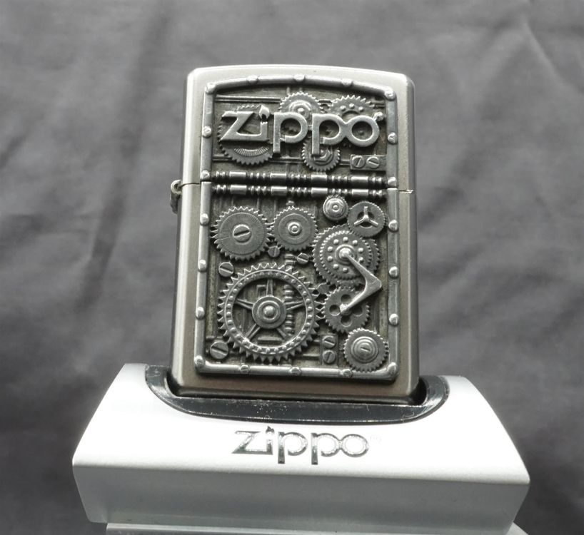 ZIPPO® Gears heavy Plate 3D 2016 gezünde Kaufen auf Ricardo
