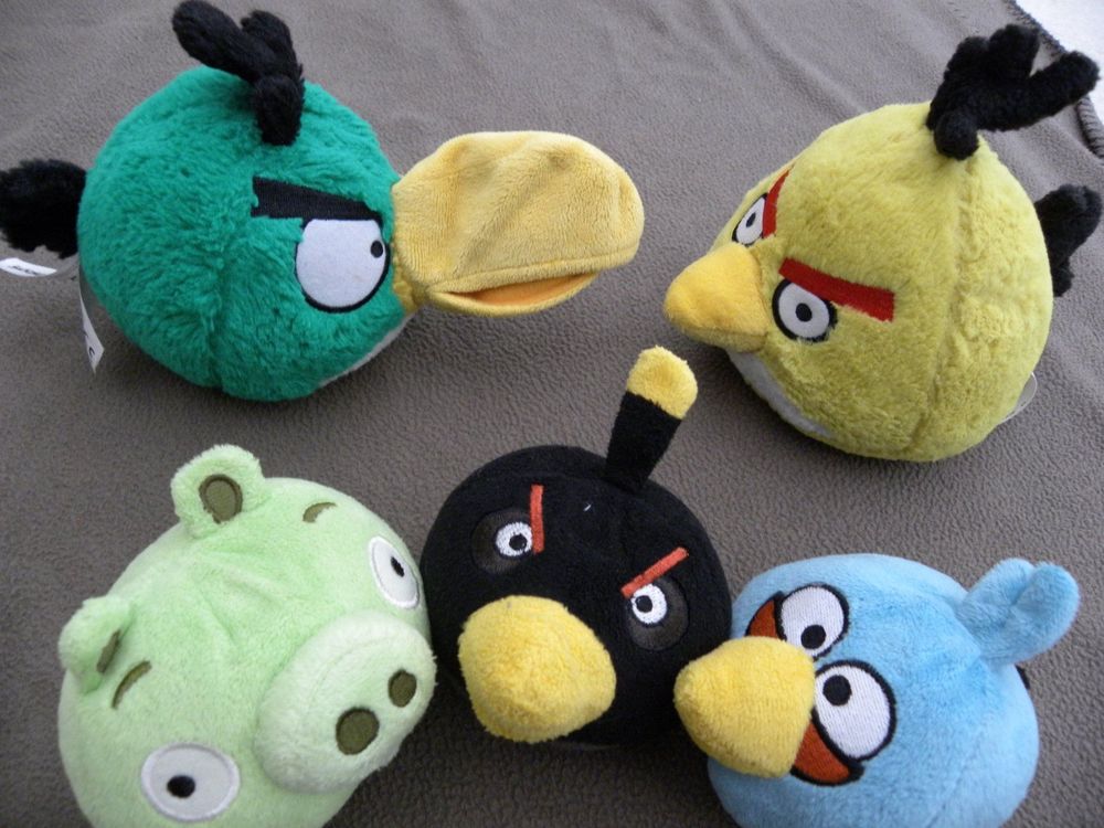 Angry Birds Plüschtier Sammlung 5 Stk | Kaufen auf Ricardo