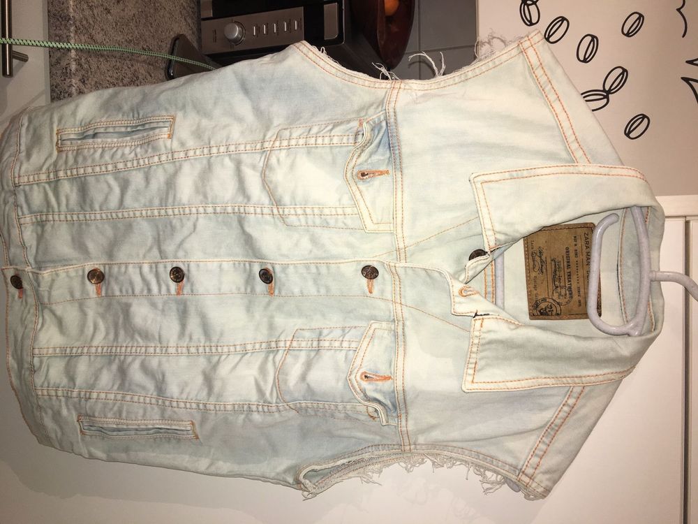 ZARA HERREN JEANS GILET | Comprare su Ricardo
