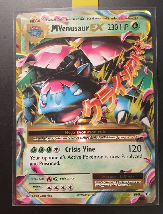 Pokemon Evolution M Venusaur EX 2/108 Kaufen auf Ricardo