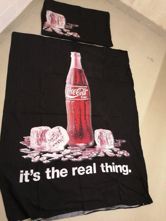 Bettwäsche coca cola 2x vorhanden Kaufen auf Ricardo