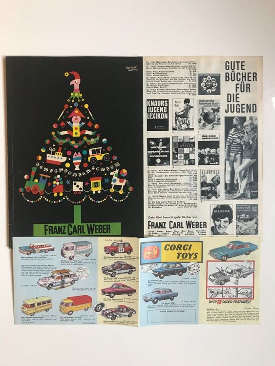 Franz Carl Weber Weihnachtskatalog 1964  Kaufen auf Ricardo