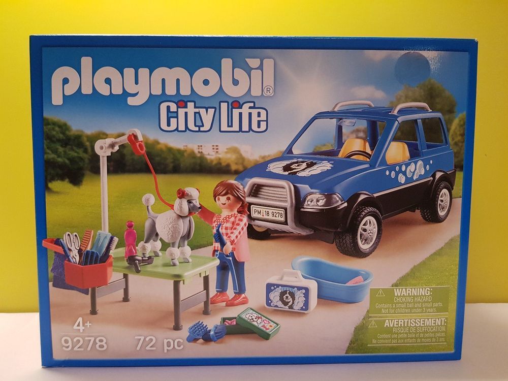 Playmobil 9278 Mobiler Hundesalon NEU OVP 