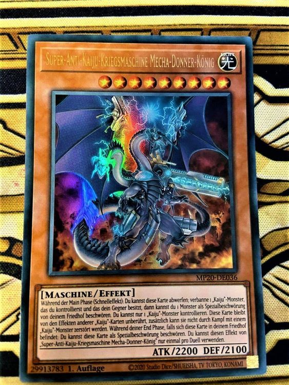 Yugioh SuperAntiKaijuKriegsmaschine M Acheter sur Ricardo