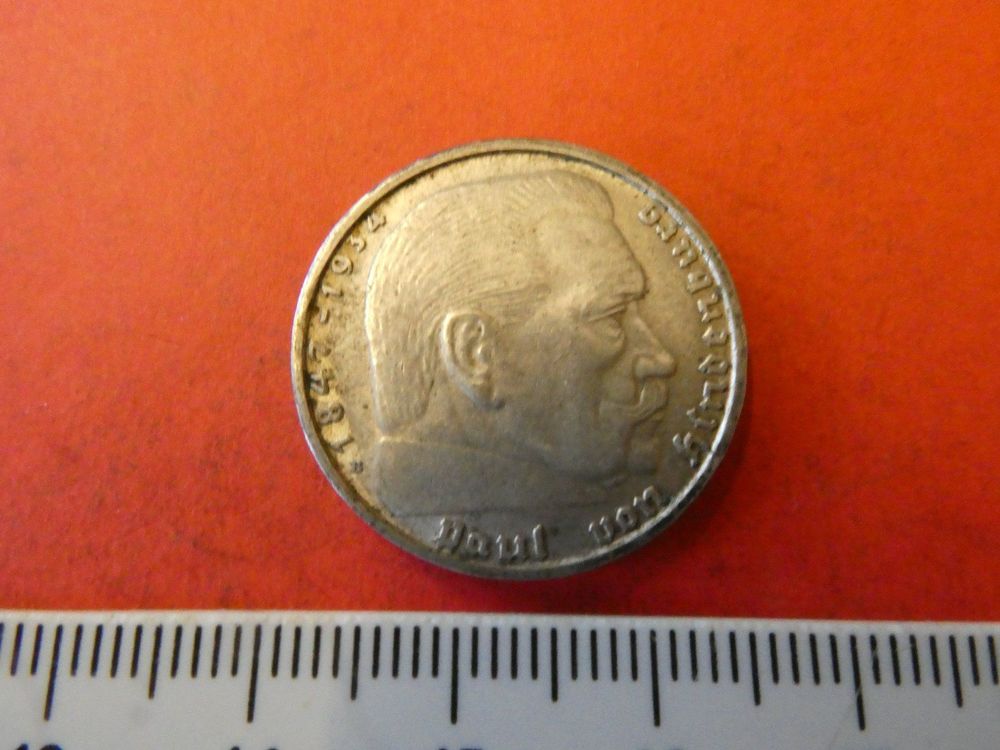 Dt. Reich 1939 B, 2 Reichsmark - Silber 1