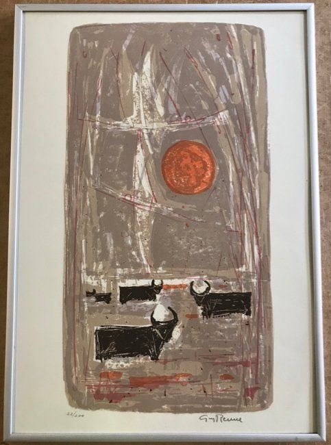 Lithografie von Guy Renne (ID H171) Kaufen auf Ricardo