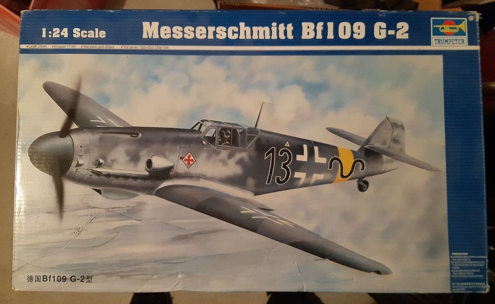エアフィックス 1／24 ドイツ空軍戦闘機 メッサーシュミット Bfー109E