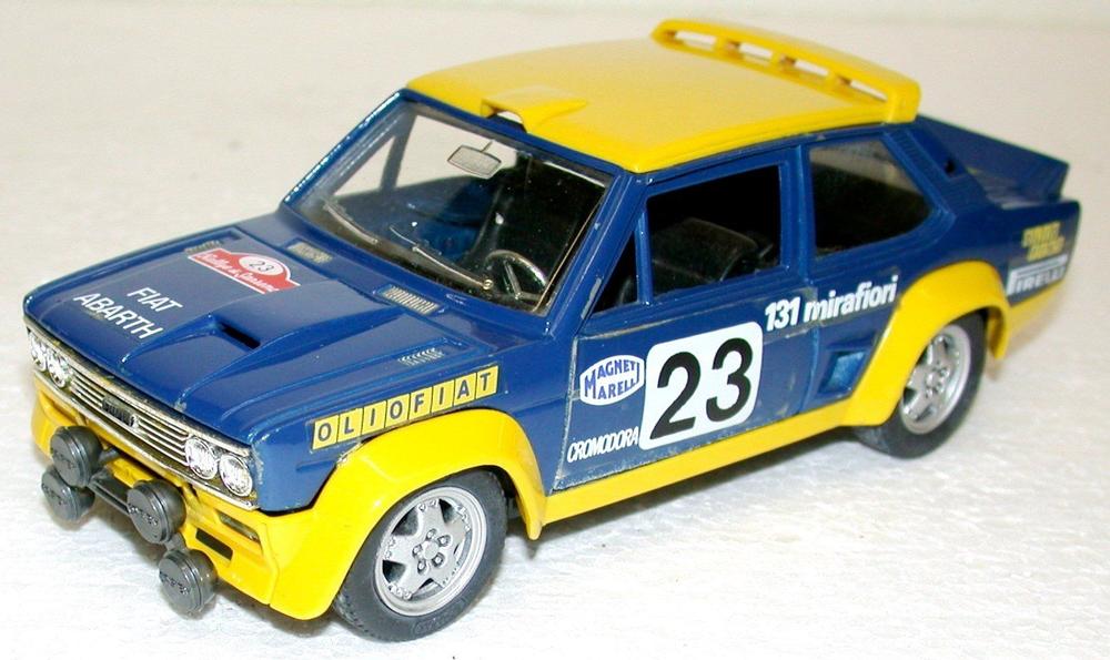 Fiat 131 abarth bburago