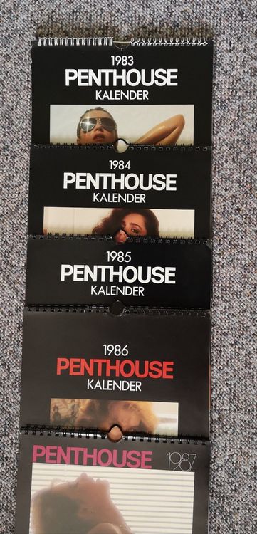 Penthouse-Kalender 1983 - 1987  Kaufen auf Ricardo