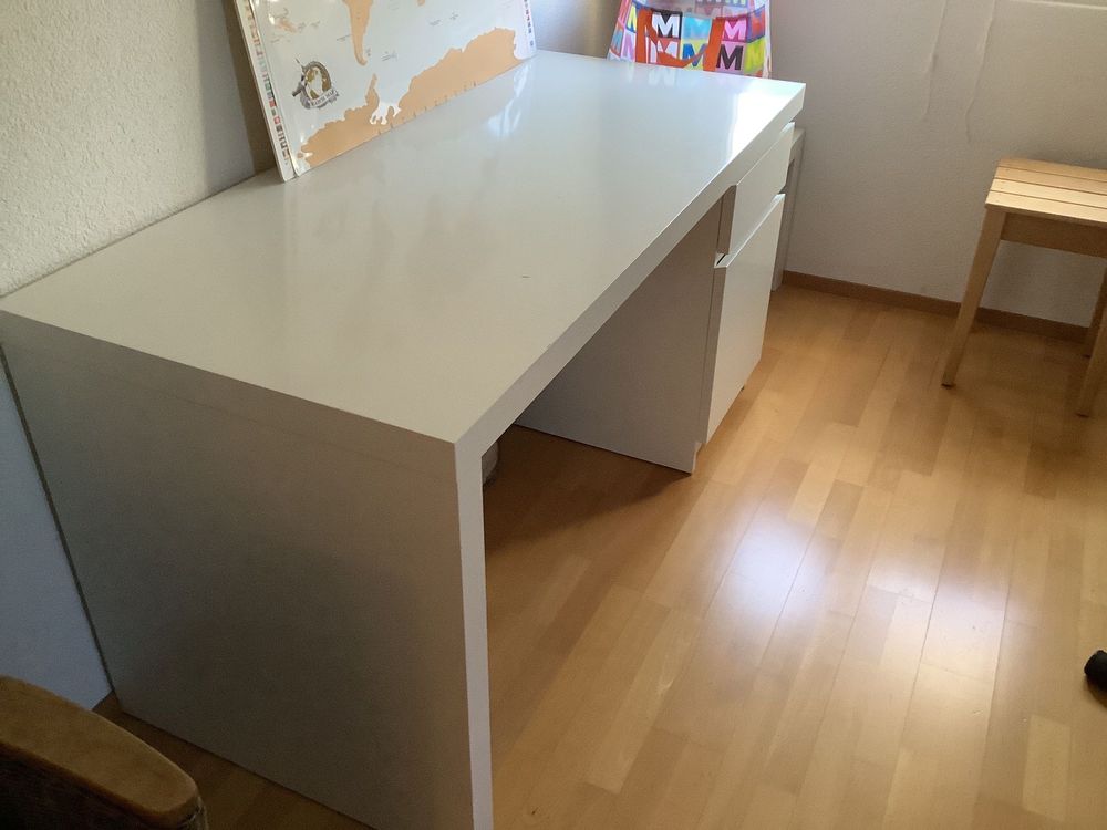 Schreibtisch Malm Ikea | Kaufen Auf Ricardo