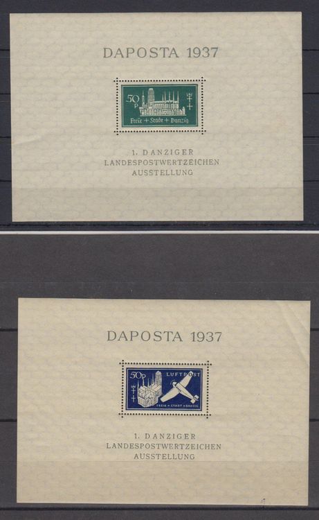 Danzig 1937: 2 Blocks ** 1