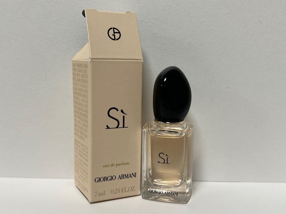 Giorgio Armani Si Miniature Collection: Si Edt 7ml + Si Edp 7ml + Si Fiori  EDP 7ml + Si Passione EDP 7ml 4pcs | Wish